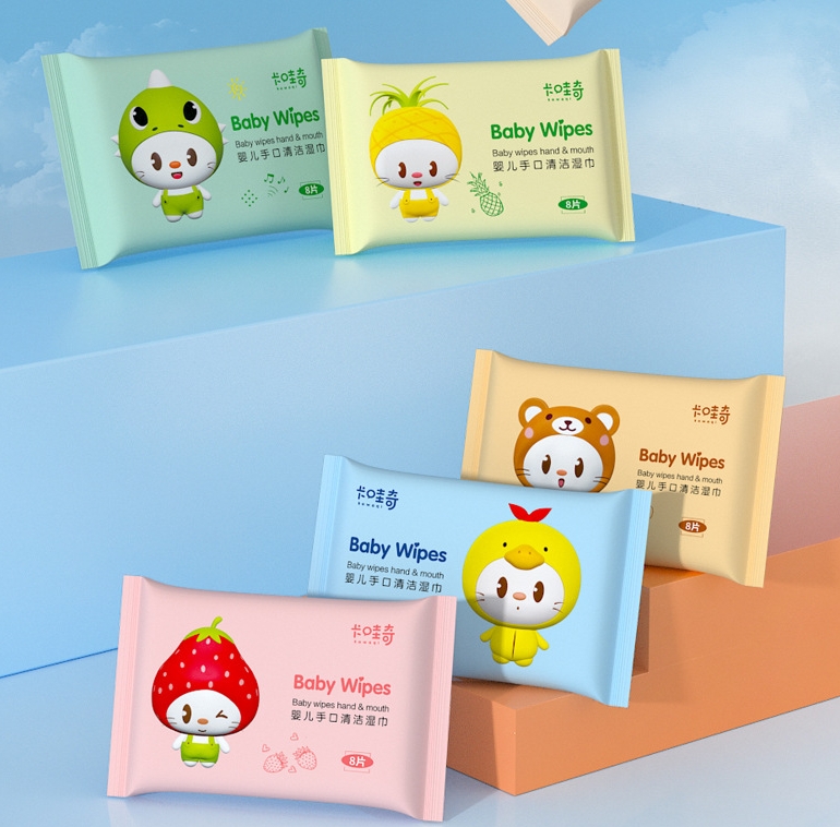 迷你小包便携湿巾手口清洁湿巾纸巾随身装学生宿舍开学季军训用品